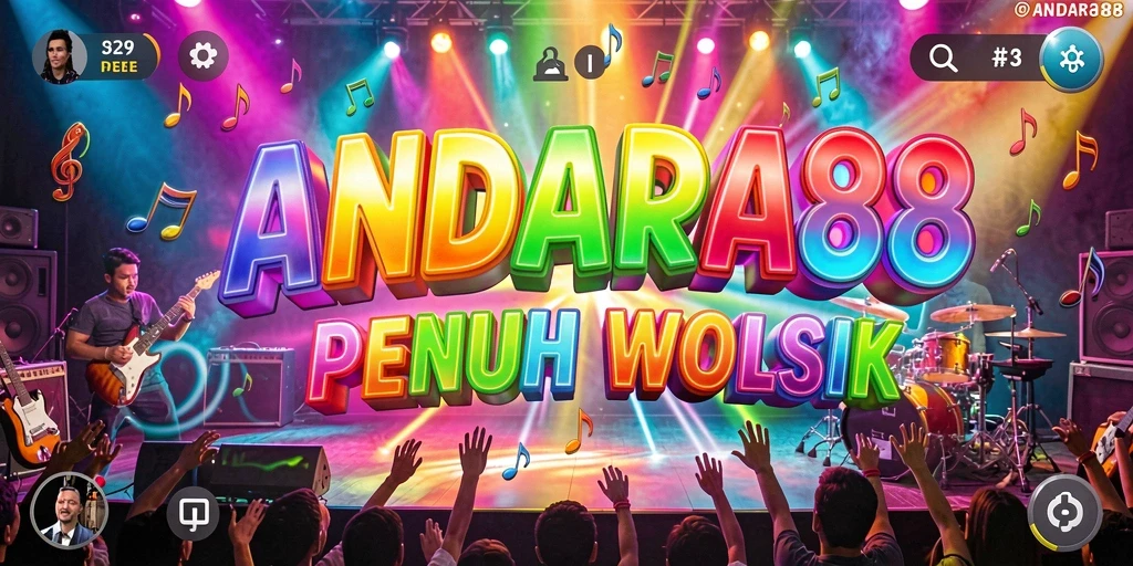 Tampilan gameplay ANDARA88 yang interaktif dan penuh warna.