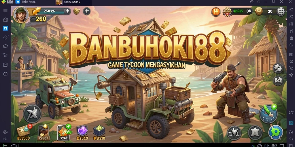 Screenshot gameplay BANBUHOKI88 yang menampilkan strategi Tycoon.
