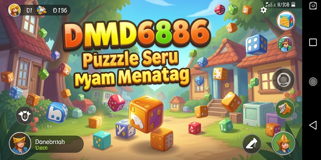 Screenshot DMD686 menampilkan gameplay Puzzle yang menarik dan seru.