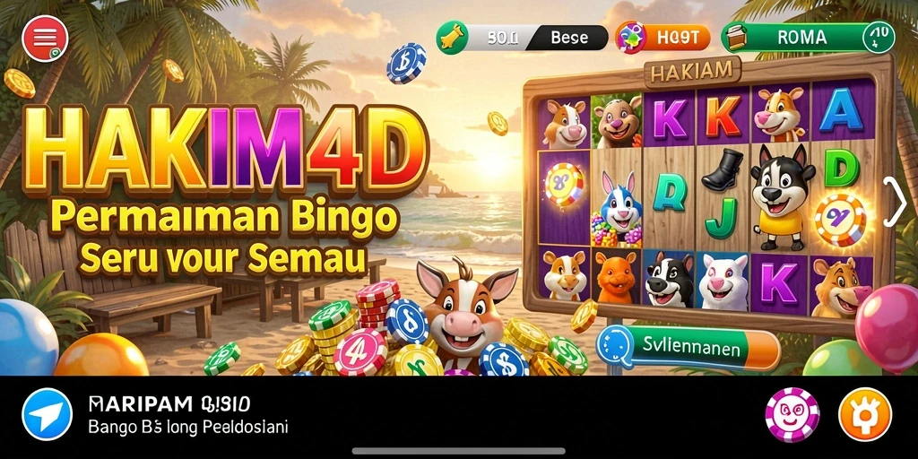 Tampilan gameplay HAKIM4D yang seru dan interaktif.