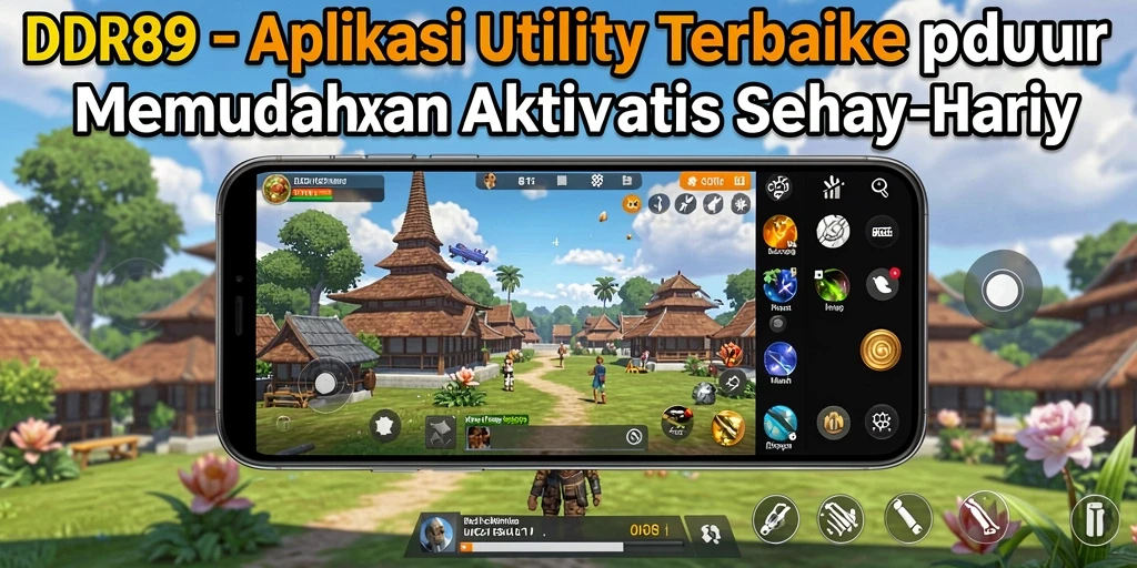 Tampilan antarmuka utama IDR89 yang bersih dan mudah dinavigasi.