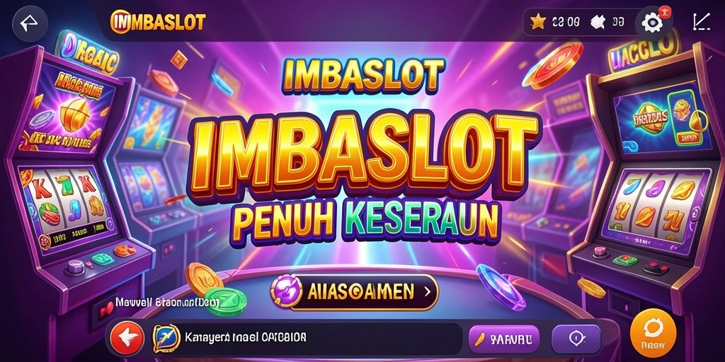 Screenshot menampilkan gameplay seru IMBASLOT dengan berbagai mesin slot.