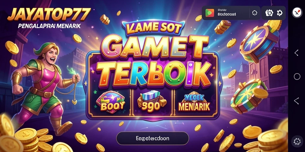 Tampilan menarik dari gameplay JAYATOP77 yang mengasyikkan.