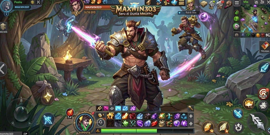 Gameplay MAXWIN303 yang seru dan interaktif di dunia MMORPG.