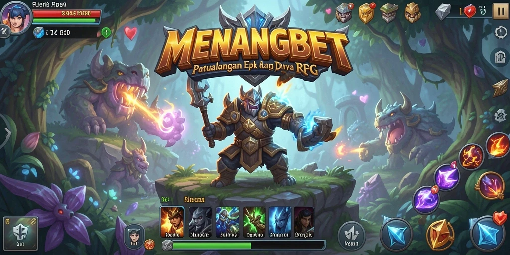 Tampilan menarik dari gameplay RPG di MENANGBET, penuh tantangan dan petualangan.