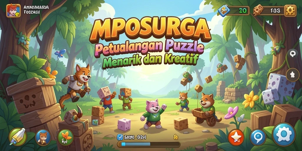 Tangkapan layar gameplay menunjukkan tantangan menarik di MPOSURGA.