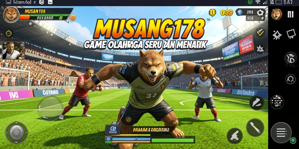 Tampilan seru dari permainan olahraga MUSANG178 dengan aksi penuh energi.