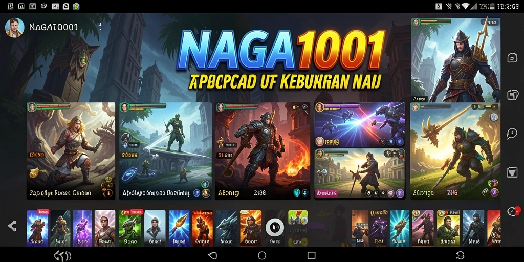 Screenshot NAGA1001 menampilkan fitur optimasi dan pengelolaan memori.