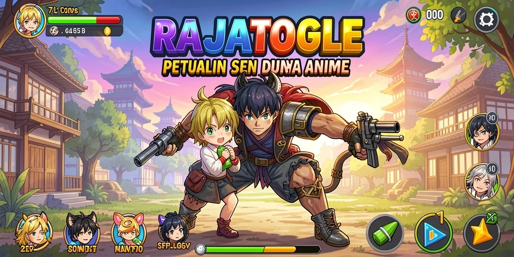 Screenshot RAJATOGEL menampilkan aksi seru dalam dunia Anime.