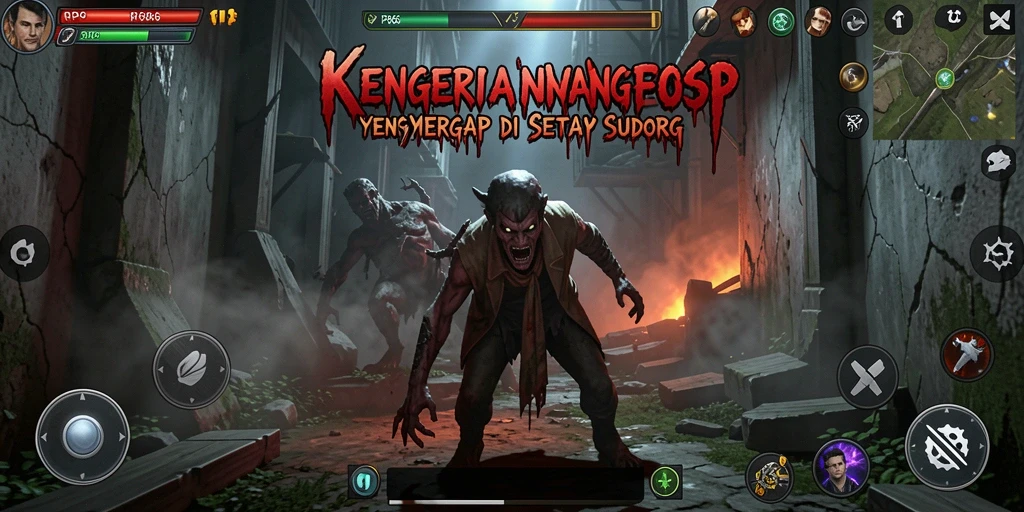 Screenshot utama RP66 menampilkan atmosfer mencekam dan gameplay menakutkan.