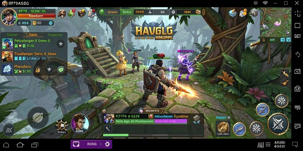 Tampilan menarik dari gameplay RP79 yang mengasyikkan.