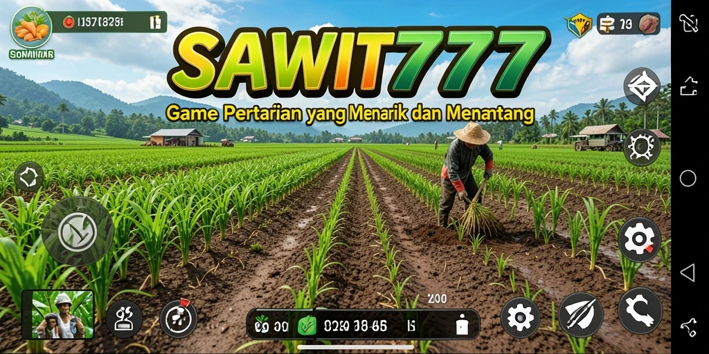 Tampilan gameplay SAWIT777 yang mendebarkan dan penuh warna.