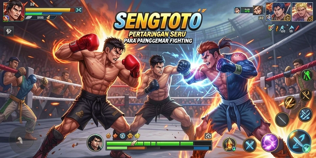 Tampilan aksi seru dalam gameplay SENGTOTO yang penuh tantangan.